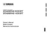 Yamaha Stagepas 400BT User manual