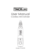 TACKLIFE PCG01B User manual