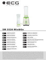 ECG SM 3520 Mix&Go User manual