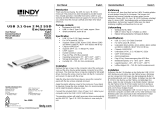 Lindy 43285 USB 3.1 Gen 2 M.2 SSD Enclosure User manual