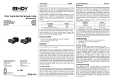 Lindy 70m Cat.6 DVI-D Single Link Extender User manual