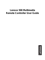 Lenovo (Beijing) 500 MultimediaRemote Controller User manual