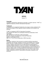 Tyan S7012 User manual
