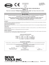 Sioux Tools 1420 Operating instructions