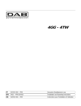 DAB 4GG-4GX Operating instructions