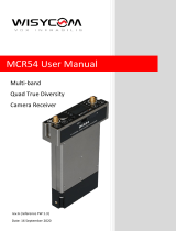 WisyCom MCR54 User manual