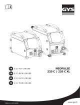 GYS NEOPULSE 220 C Owner's manual