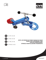 GYS WHEEL ARCH ROLLING TOOL Owner's manual