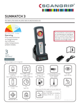 GYS PORTABLE LED SCANGRIP SUNMATCH 3 LAMP Owner's manual