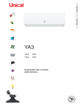 Unical YA3 10H | YA3 13H User manual
