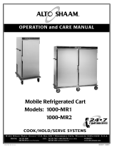 Alto Shaam 1000-MR1 Operating instructions