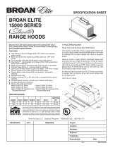 Broan 153023 User manual
