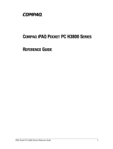 Compaq iPAQ H3800 Series Owner's manual