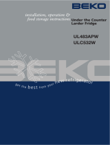 Beko UL483APW User manual