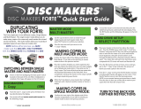 Disc Makers 1 Quick start guide