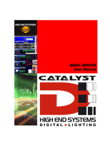 High End Systems CATALYST User manual