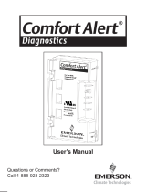 Copeland Comfort Alert 543-0033-00 User manual