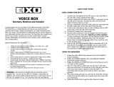 Electro-Voice Voice Box User manual