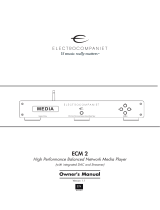 ELECTROCOMPANIET ECM 2 Owner's manual