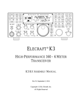 ELECRAFT K3EXREF Specification