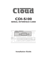 Cloud CDI-S100 User manual