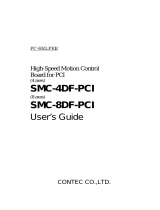 Contec SMC-4DF-PCI Owner's manual