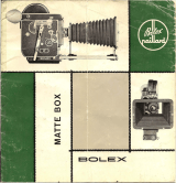 Bolex-Paillard Matte Matte Box User manual