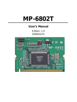Commell MP-6802T User manual