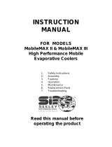 Breezair MOBILEMAX 3 Owner's manual