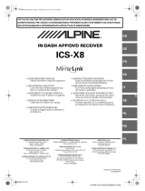 Alpine ICS-X8 Owner's manual