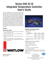Watlow SERIES EHG SL10 Integrated Temperature Controller User manual