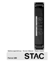 STAC STAC Force 180 Owner's manual