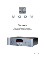 moon Preamplifier and D/A converter User manual
