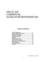 Arctic Air GDR22CWLF2 User manual