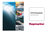 Raymarine ST70 Instrument User manual