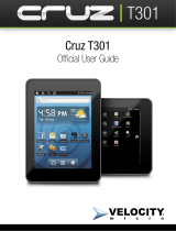 Velocity Micro CRUZ T301 User guide