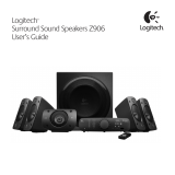 Logitech Z906 Système de Haut-Parleurs User manual