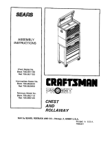 Sears Craftsman Proset 706.650120 Owner's manual