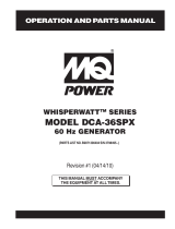 MQPower DCA-36SPX User manual