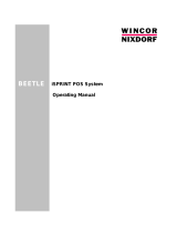 Wincor Nixdorf BEETLE /iSprint Operating instructions