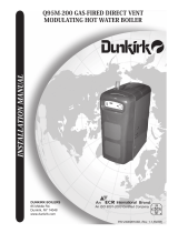 Dunkirk Q95M-200 Modulating Condensing Boiler Installation guide