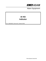 Adam Equipment AELP 1000 Owner's manual