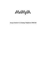 Avaya 9335-AV User manual