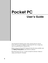 Casio Cassiopeia Pocket PC User manual