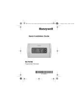 Honeywell RCT8100 User manual