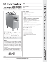 Electrolux Single-well Pasta Cooker User manual