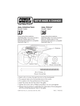 Power Wheels 74460 User manual