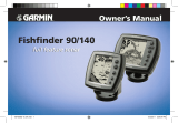 Garmin Fishfinder 140 User manual