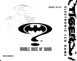 Hasbro Batman Double Dose of Doom Electronic LCD Game User manual