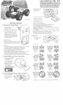 Hasbro Havoc 4 Motor Drive User manual